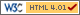 W3C+Validated+HTML+4.01