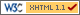 W3C+Validated+XHTML+1.1