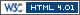 Valid+HTML+4.01
